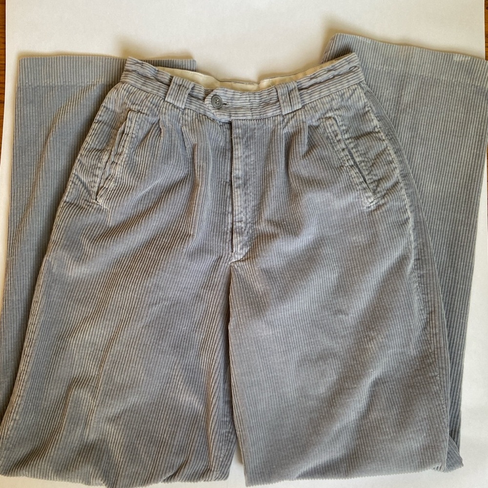 Vintage light blue corduroy pants!!